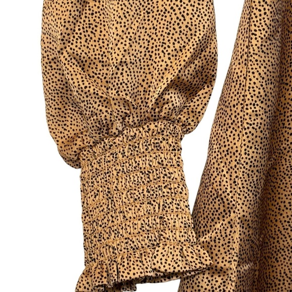 Franchescas Mi Ami Animal Print Baby Doll Dress - Picture 7 of 11